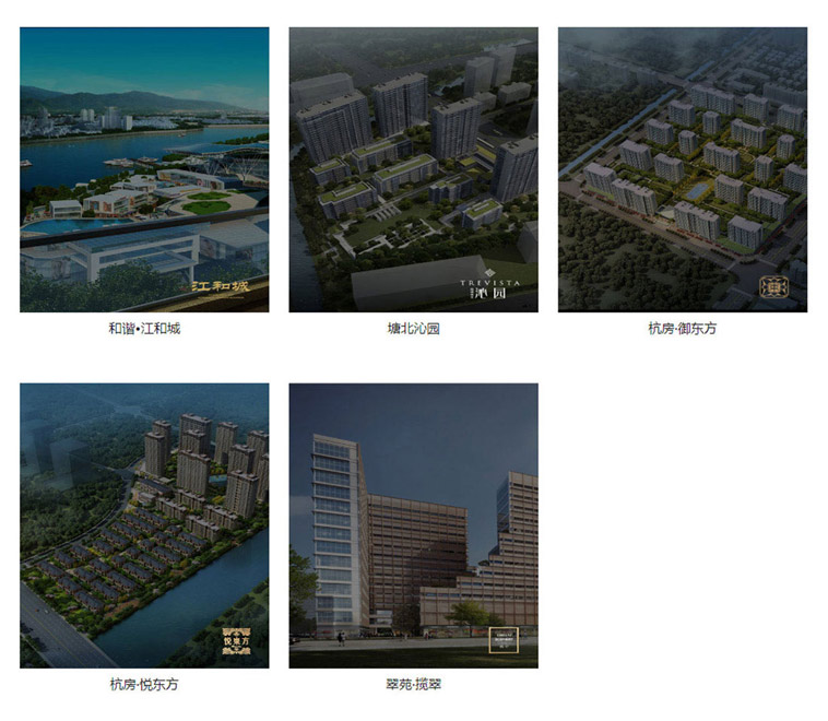 杭房地产听泉鉴鲍
开发案例