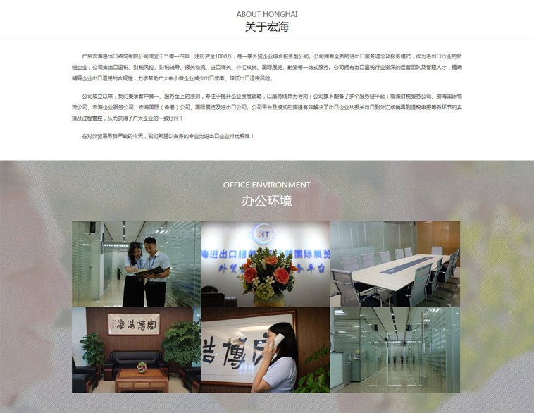 宏海进出口咨询外贸型听泉鉴鲍
设计案例